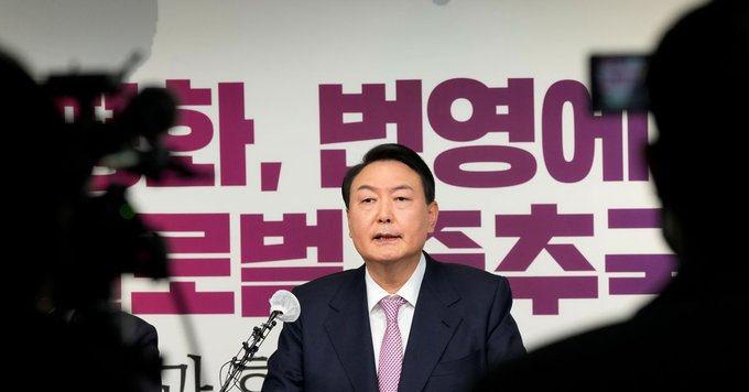 Güney Kore devlet başkanı Yoon Suk-yeol