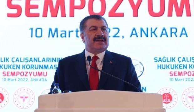 Son Dakika: Bakan Koca'dan sağlıkta şiddet suçu mesajı!