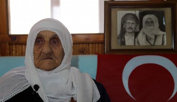 110 yaşındaki Güllü nine gazi eşinin İstiklal Madalyasını ilk günkü gibi saklıyor