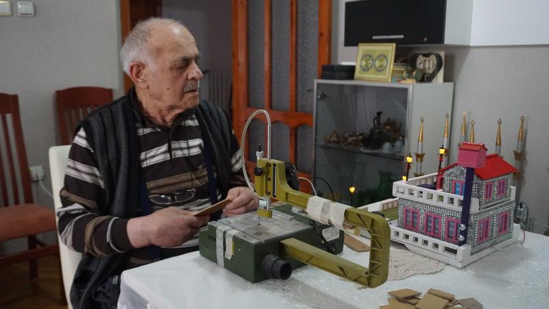 Edirne’de 82 yaşındaki adam hobisiyle kolon kanserini yendi