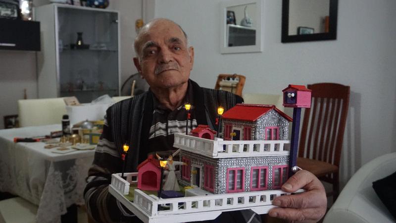 Edirne’de 82 yaşındaki adam hobisiyle kolon kanserini yendi