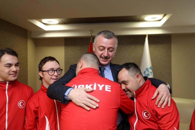 Down Sendromlular Futsal Milli Takımı müjdeyi verdi: Cumhurbaşkanımıza hediye edeceğiz