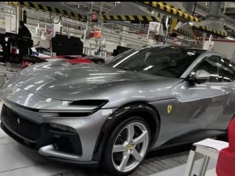 Ferrari'nin ilk SUV modelinden sızdırılan görsel 