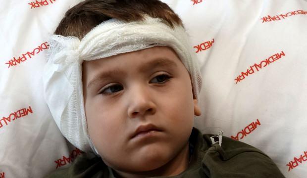 Tedavi için Türkiye’ye gelen minik Bilal’in 4 yılık sessizliği son buldu