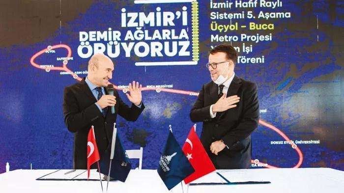 Tunç Soyer ve Gülermak Yönetim Kurulu Başkanı Kemal Tahir Güleryüz