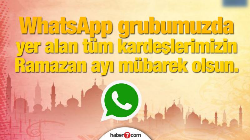 Ramazan ayı WhatsApp Grup