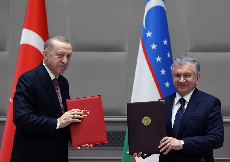 Başkan Erdoğan: Özbekistan ile bugün 10 anlaşma imzaladık