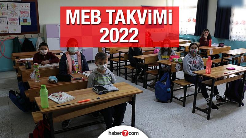 MEB tatil takvimi 2022