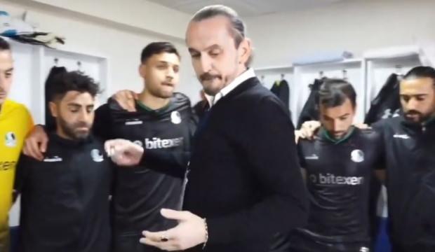 Tuncay Şanlı soyunma odasında böyle gürledi!