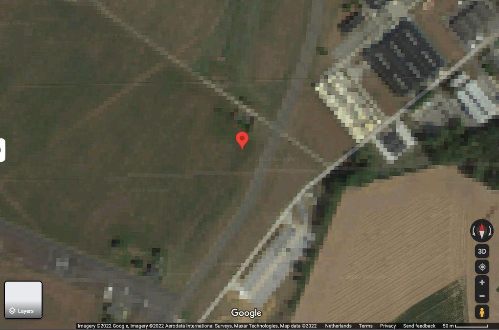 Belçika'da blurlanan bir üssün Google Haritalar görüntüsü