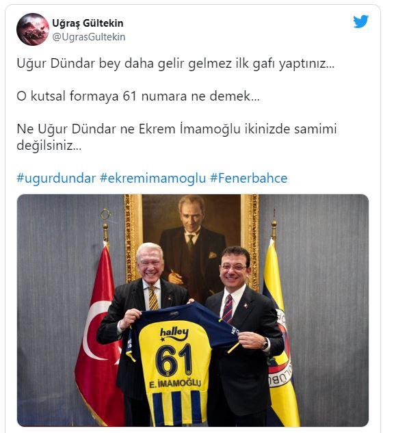 Fenerbahçeli taraftarlardan Uğur Dündar'a tepki! - Tüm Spor Haber