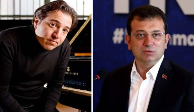 Fazıl Say'dan Ekrem İmamoğlu'na çok sert tepki!