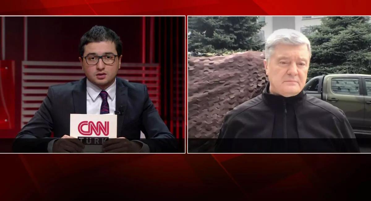 Poroşenko CNN Türk'e konuştu