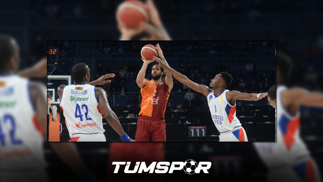 Anadolu Efes Galatasaray basketbol maçı