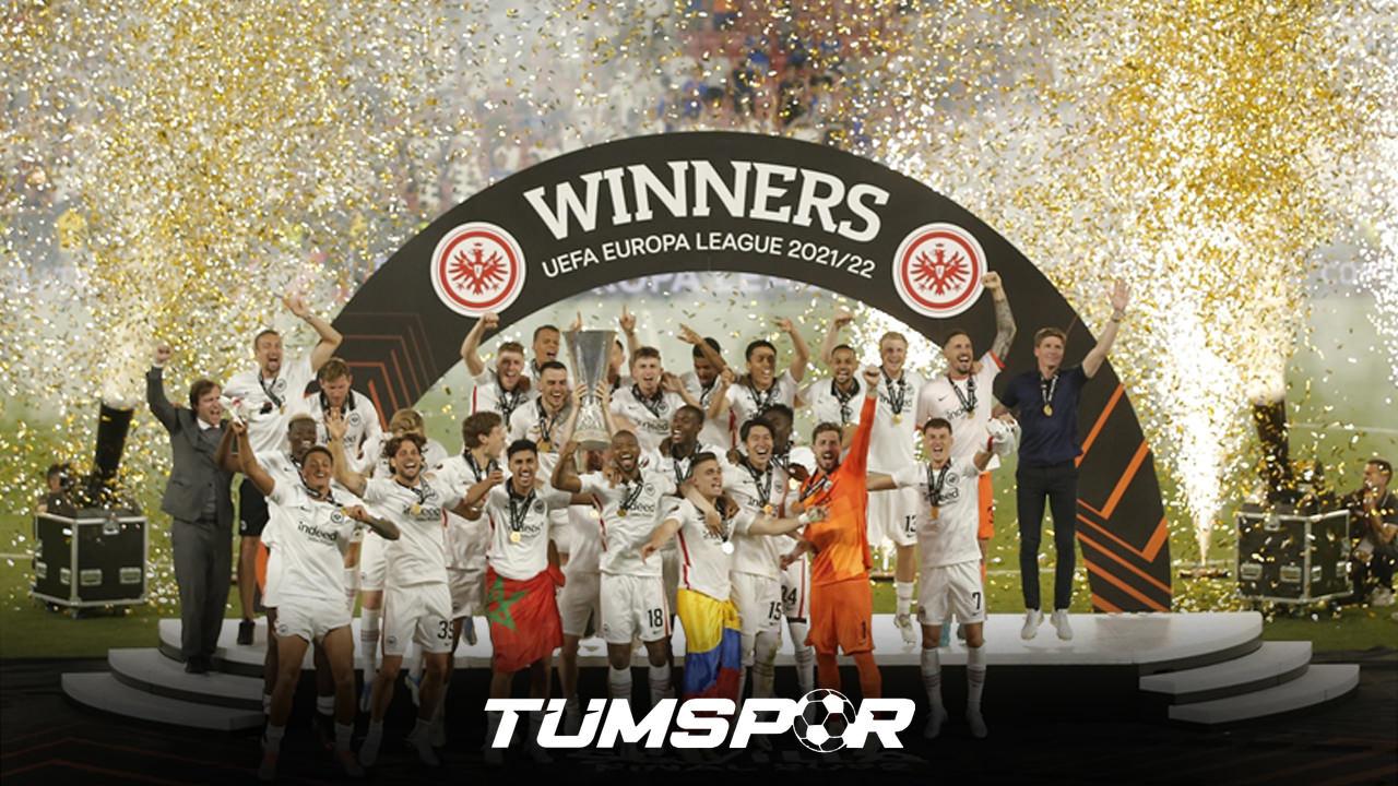 UEFA Avrupa Ligi 2021-22 şampiyonu Eintracht Frankfurt