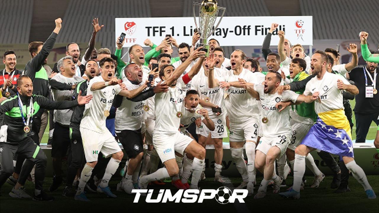 TFF 1. Lig 2020-21 Play-Off finalini kazanan Altay