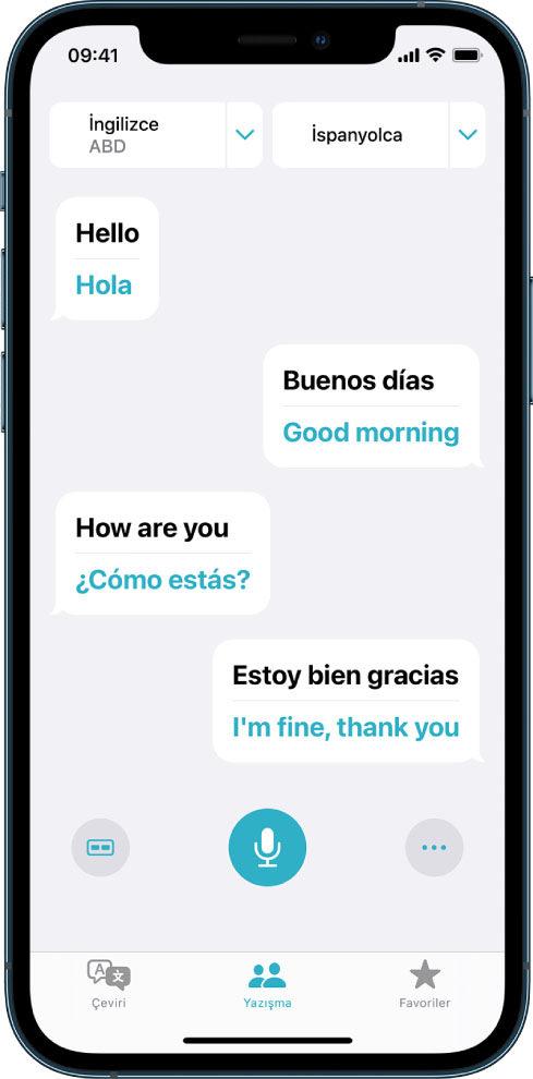 Apple,  Aygıtta Çeviri Modu