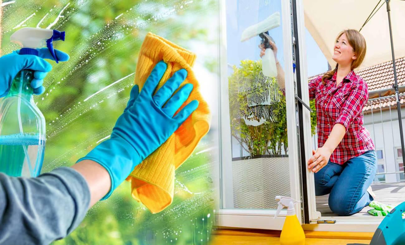 Balkon nasıl temizlenir?  Cam balkon temizliği nasıl yapılır? Balkon yıkamanın püf noktaları!