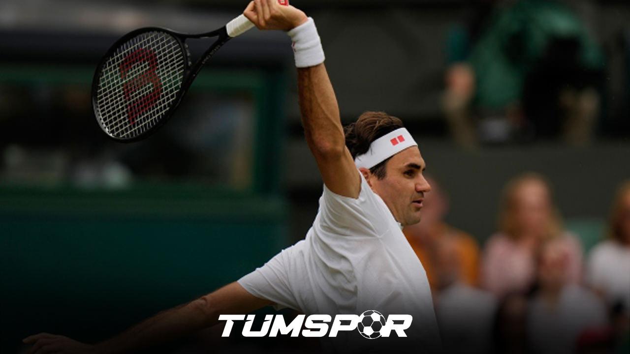 Wimbledon'u 8 kez kazanan Roger Federer, İsviçre