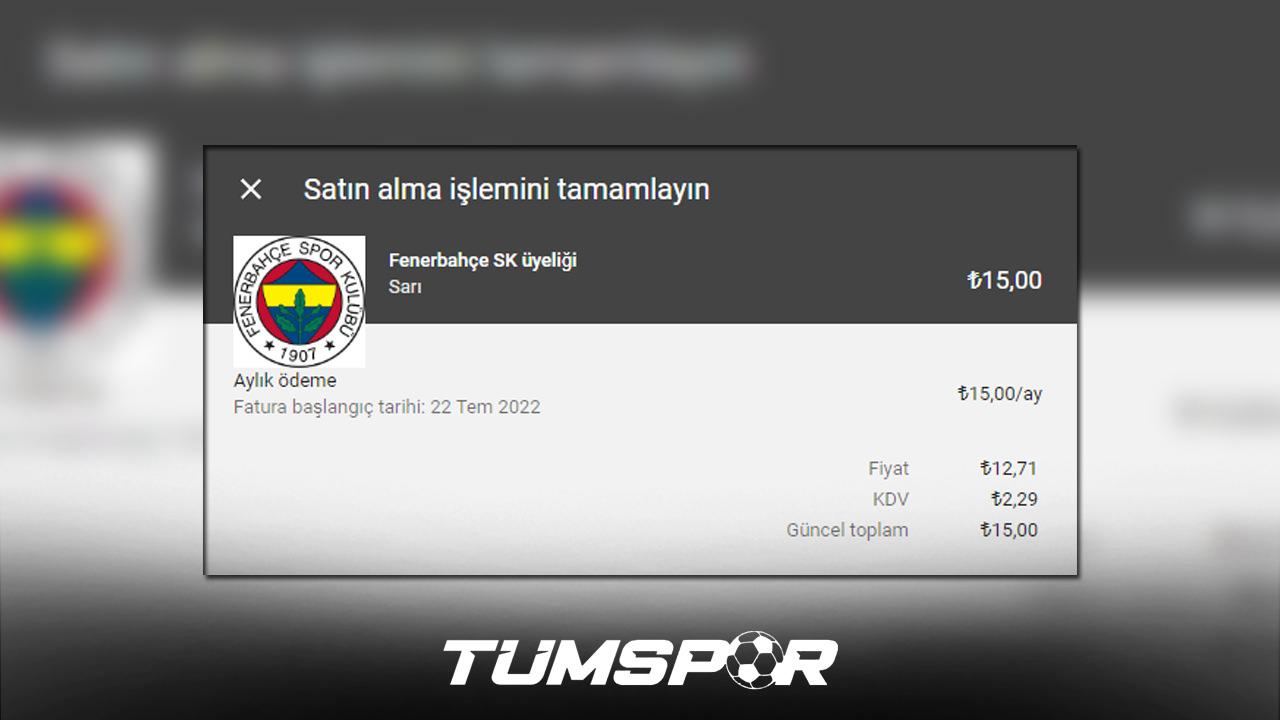 Fenerbahçe YouTube Katıl ücreti