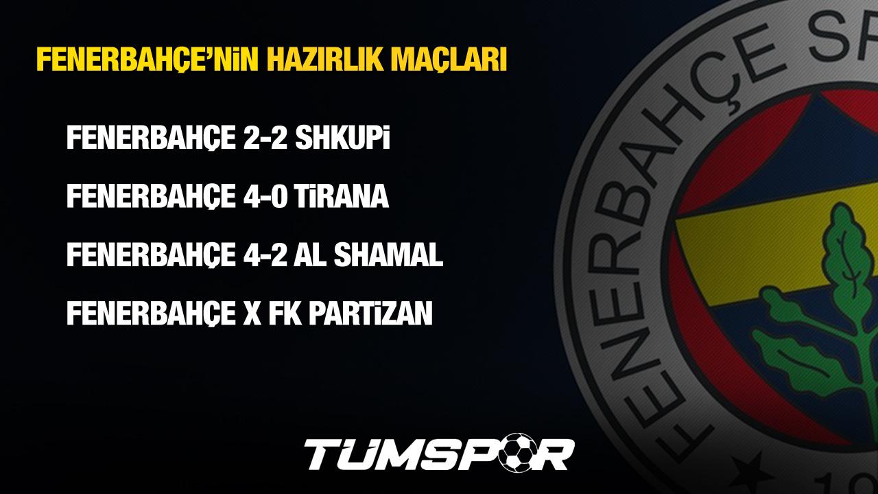 Fenerbahçe hazırlık maçı