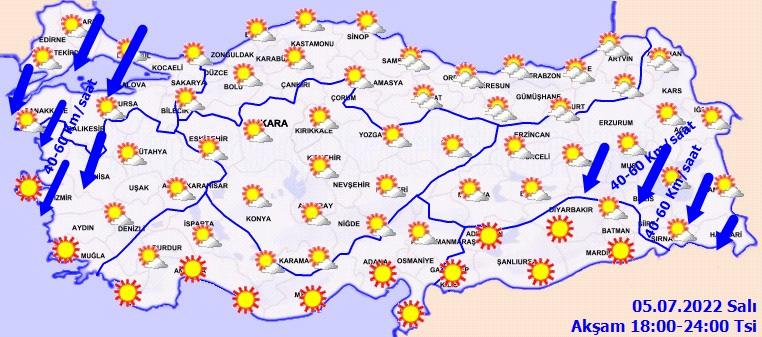 Bölgesel Hava Durumu Haritası