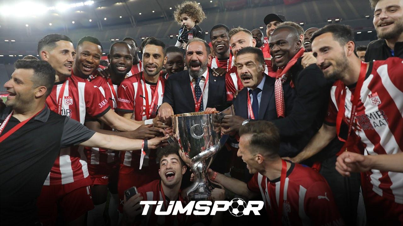 Sivasspor'un Türkiye Kupası sevinci