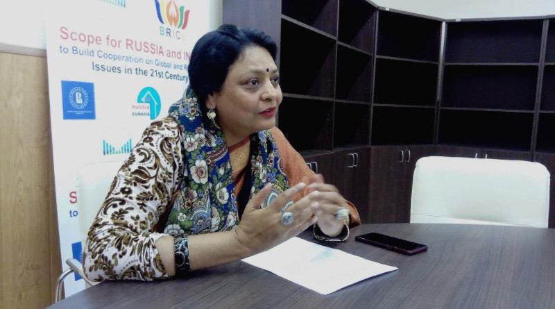 BRICS Uluslararası Forumu Başkanı Purnima Anand
