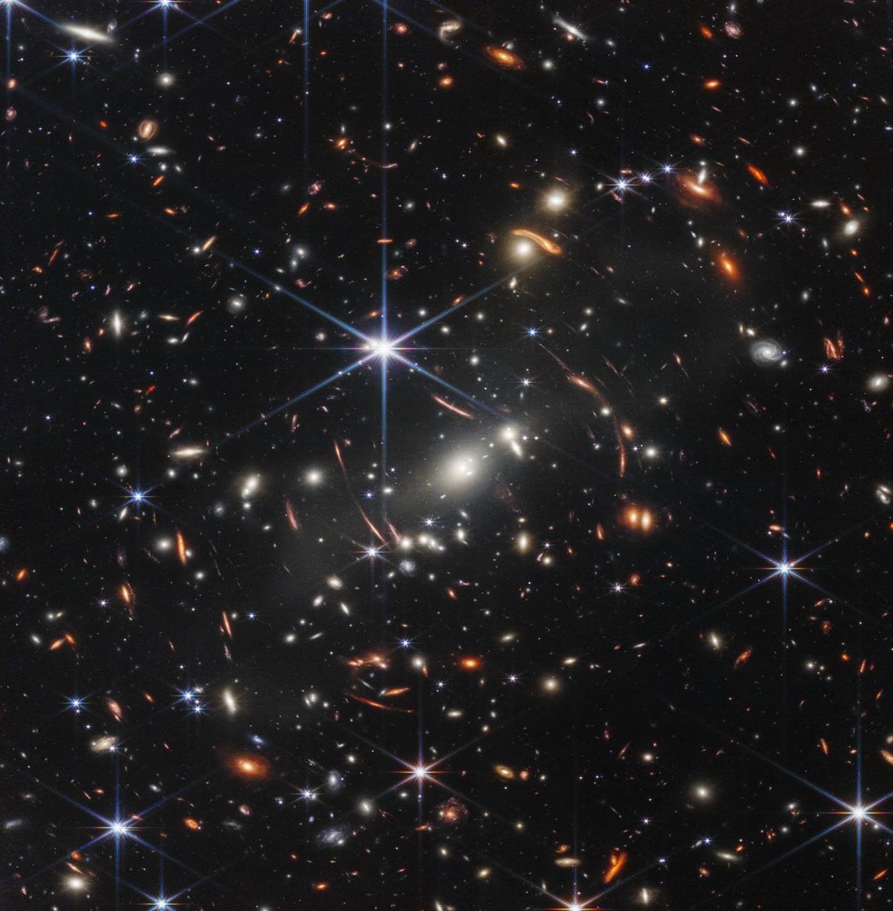 James Webb Uzay Teleskobu ile elde edilen evrenin en derin görüntüsü,
