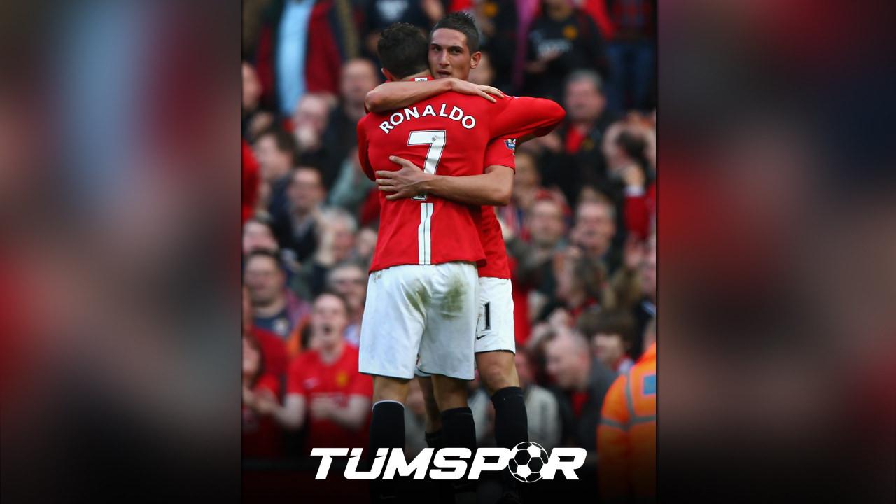 Cristiano Ronaldo ile Federico Macheda'nın gol sevinci