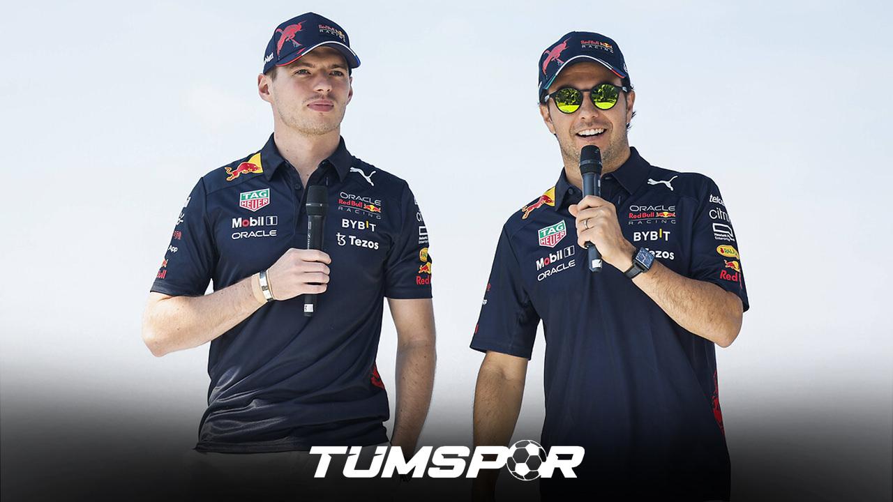 Max Verstappen ve Sergio 'Checo' Perez