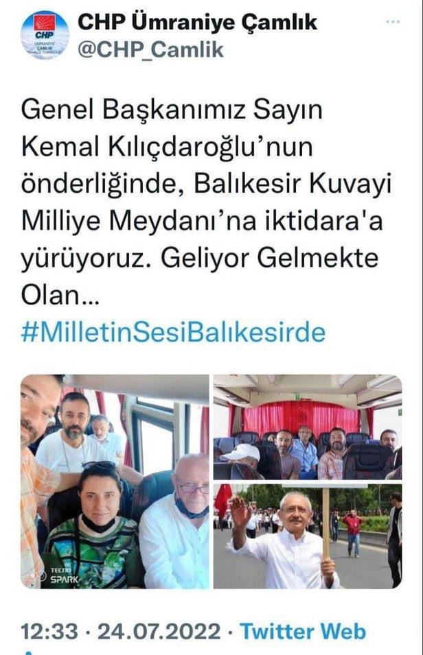 CHP'nin 'taşımalı' mitingi: İstanbul'dan otobüs kaldırdılar, sosyal medyadan kendilerini ifşaladılar - Resim : 2