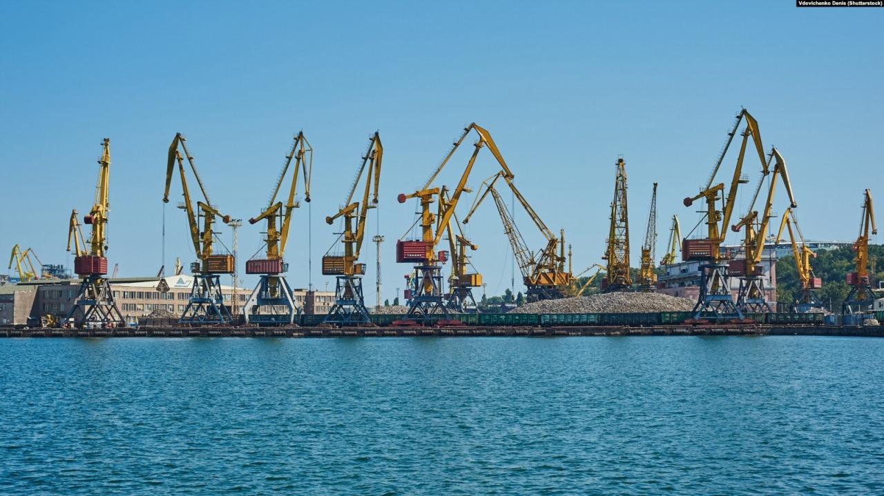 Ukrayna'da tahıl ihracatının önemli bir kısmı Odessa Limanı'ndan gerçekleştiriliyor
