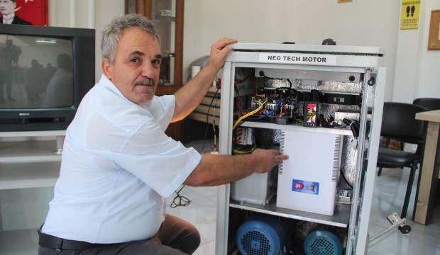Antalya'da bir girişimci üretti! Yakıtsız çalışan jeneratör için patent bekleniyor