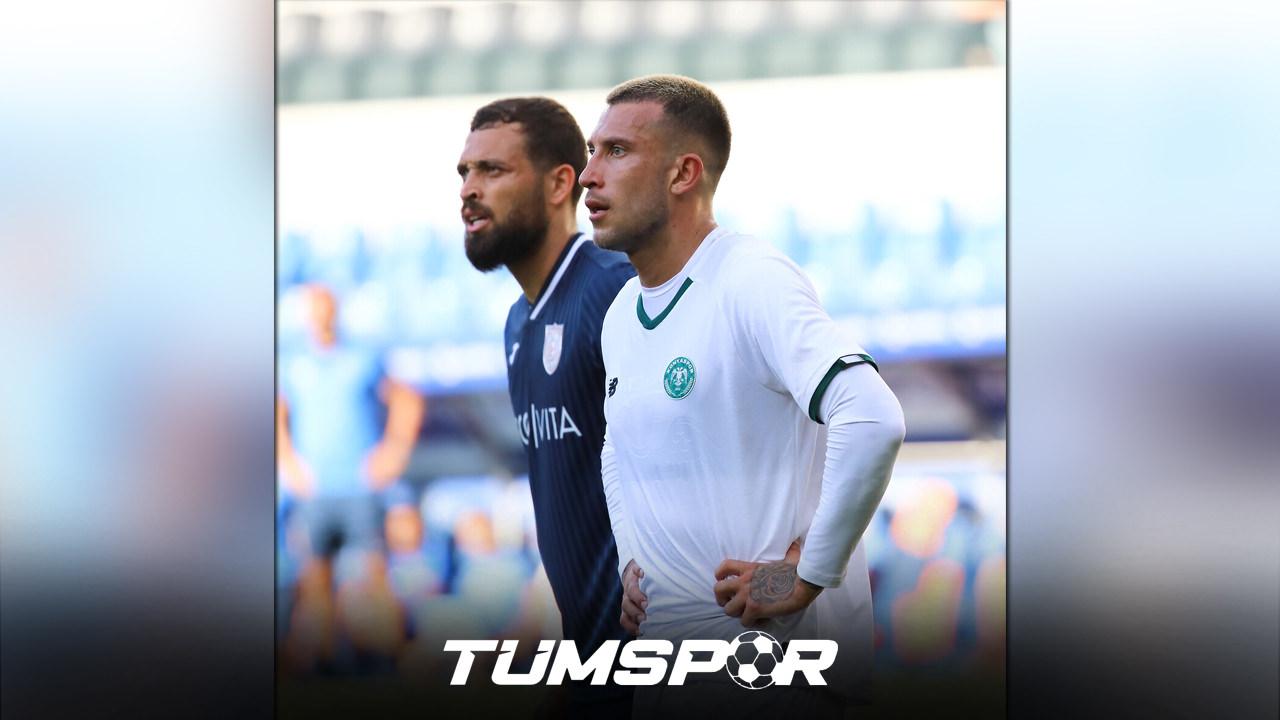 Konyaspor'un yeni transferi Francisco Calvo, Başakşehir maçında