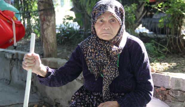 Sabriye nine, çalışma azmiyle örnek oluyor