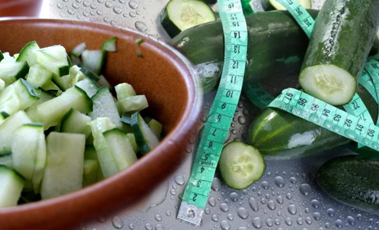 Salatalık yemek kilo aldırır mı? 3 günde 3 kilo verdiren salatalık diyeti
