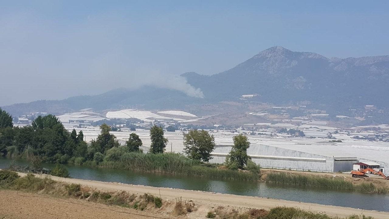 Mersin'de orman yangını! 2 uçak ve 5 helikopterle müdahale ediliyor