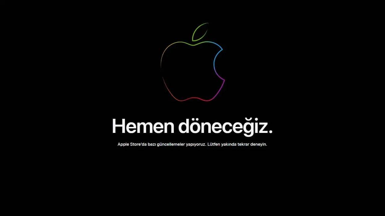 Daha önce kapatılan Apple Store Türkiye sayfası