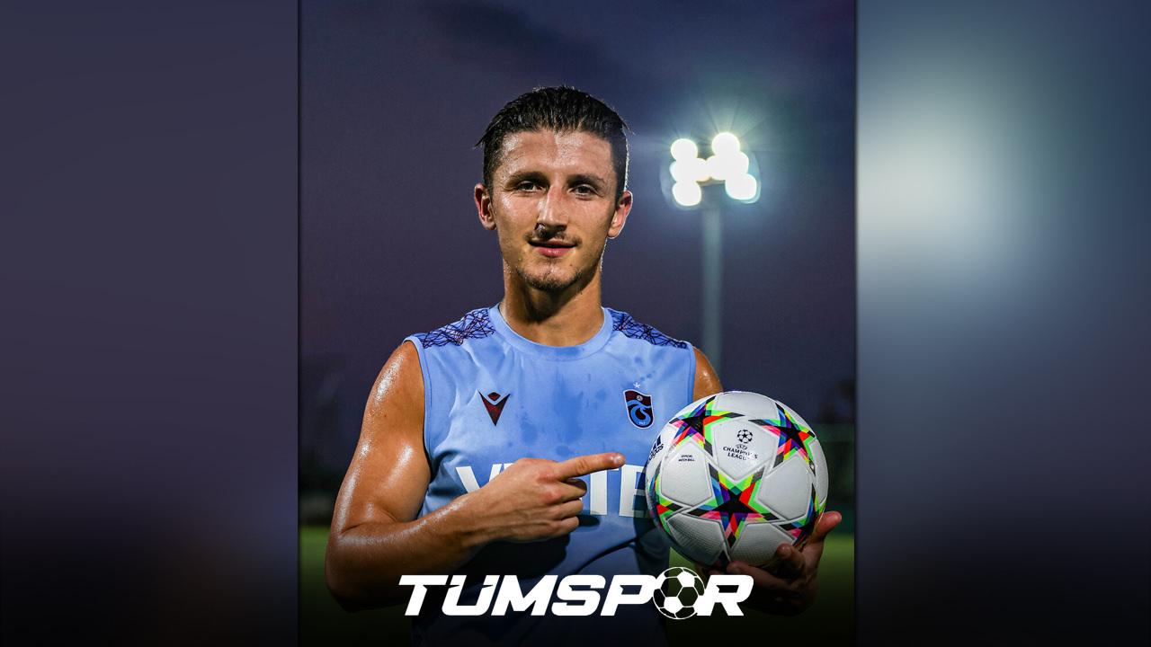 Trabzonspor'un yeni transferi Enis Bardhi, Kopenhag hazırlıklarında yerini aldı