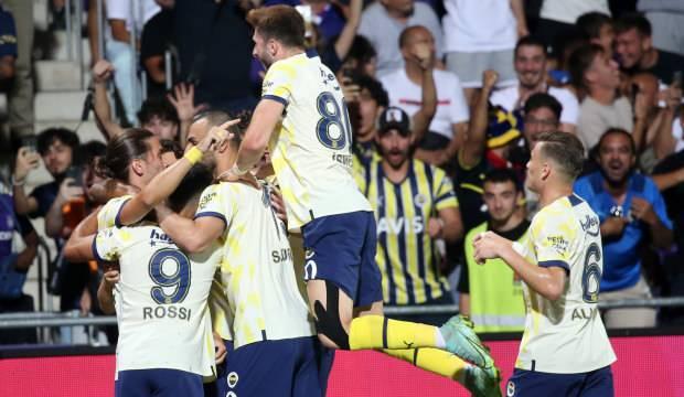 Fenerbahçe tur kapısını araladı!