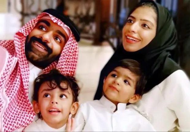 Salma al-Shehab ve ailesi