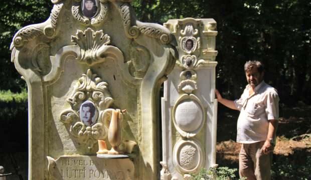 Kocaeli’de mermer ustası kendisi için mezar taşı yaptı,  gören tarihi eser zannediyor   