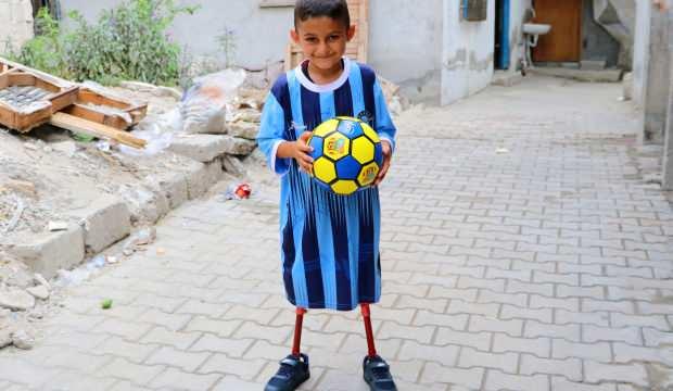 Ünlü futbolculardan Muhammet’e destek: Videolu mesaj yolladılar