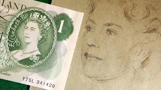 Kraliçe'nin portresini taşıyan ilk banknot, 1960 yılı.
