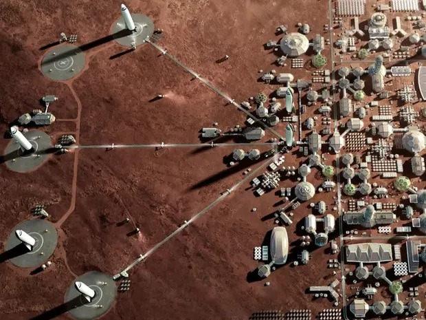 Elon Musk'ın şirketi SpaceX'ten bir Mars kolonisi önerisi