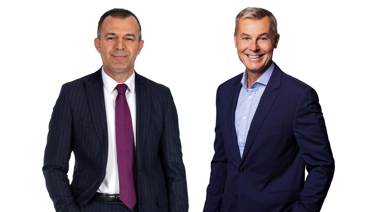 Solda Türk Telekom Teknoloji Genel Müdür Yardımcısı Yusuf Kıraç, Sağda Net Insight CEO'su Crister Fritzson 
