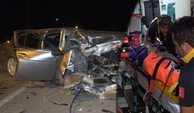  Kırıkkale’de feci kaza! Lüks otomobiliyle EDS direğine çarpan sürücü ağır yaralandı