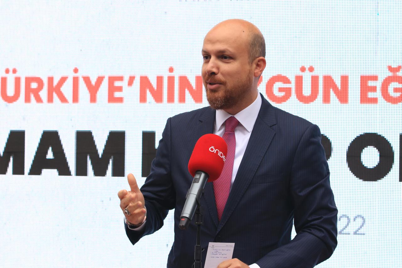 İlim Yayma Vakfı Mütevelli Heyeti Başkanı Necmeddin Bilal Erdoğan.