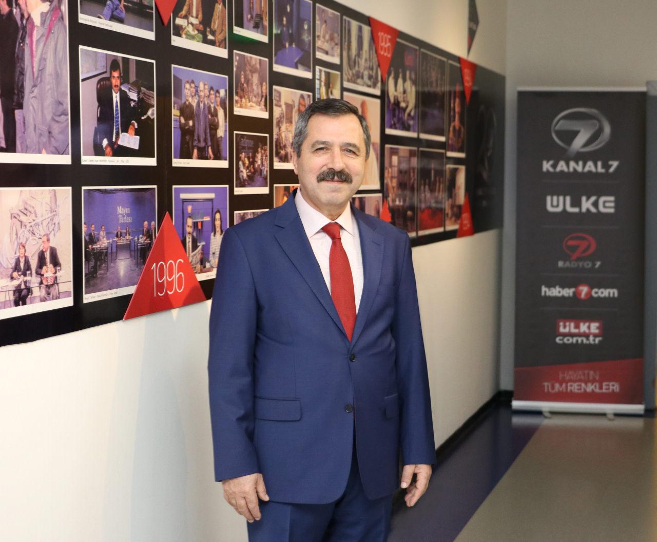 Kanal 7 Medya Grubu Başkan Yardımcısı ve Ülke TV Yönetim Kurulu Başkanı Mustafa Çelik